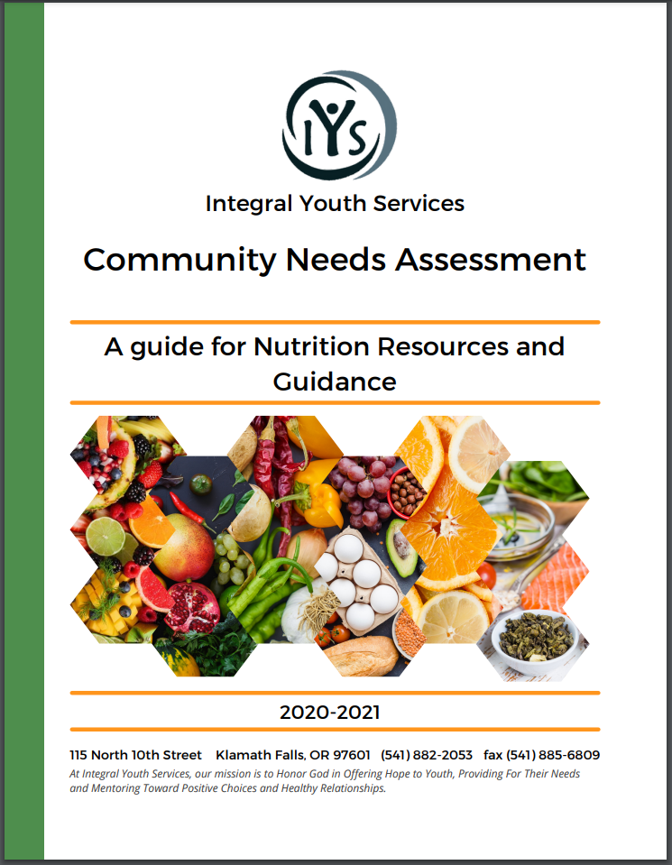 Integral Youth Services Community Needs Assessment