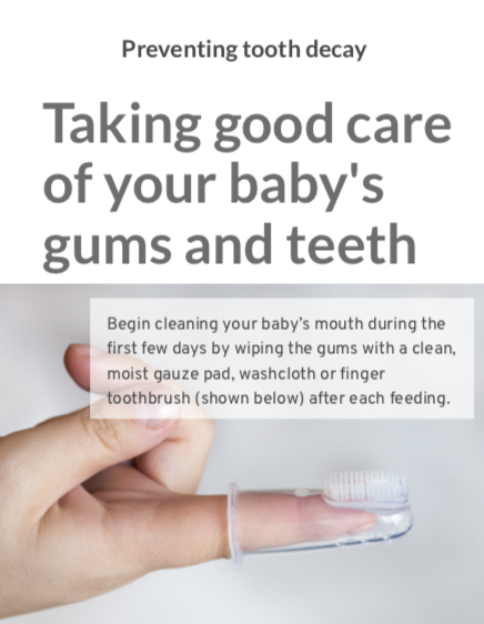 Oral Health for Your Infant